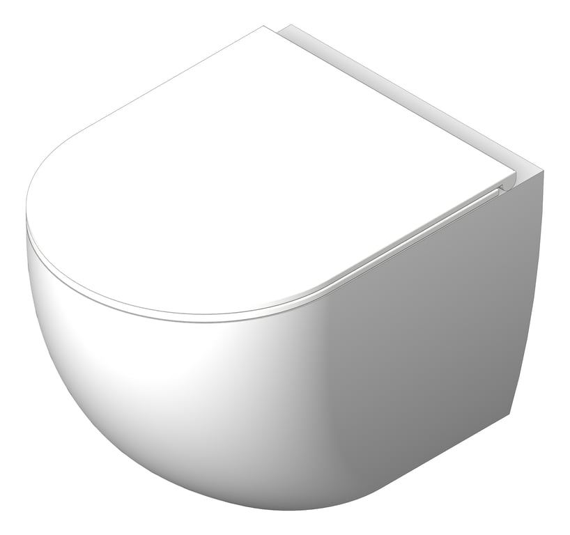 ToiletPan WallHung Fienza KokoTornado SlimSeat