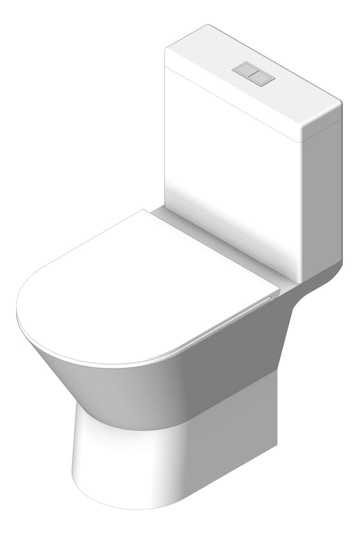 ToiletSuite CloseCoupled Fienza Chica SlimSeat