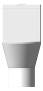 Front Image of ToiletSuite CloseCoupled Fienza Chica SlimSeat