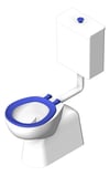 3D Shaded Image of ToiletSuite Link Fienza StellaCare Adjustable
