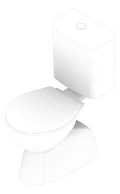 3D Documentation Image of ToiletSuite Link Fienza Stella Adjustable