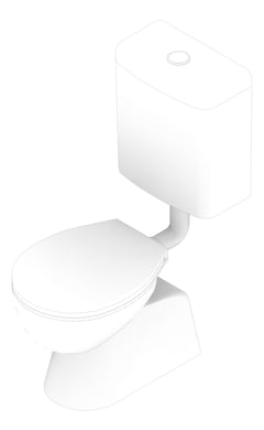 3D Documentation Image of ToiletSuite Link Fienza Stella Junior