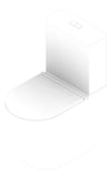 3D Documentation Image of ToiletSuite WallFaced Fienza Alix Ambulant SlimSeat