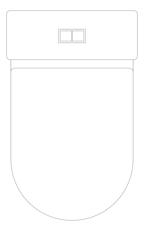 Plan Image of ToiletSuite WallFaced Fienza Aluca