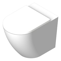 3D Shaded Image of Toilet WallFaced Fienza Koko Rimless