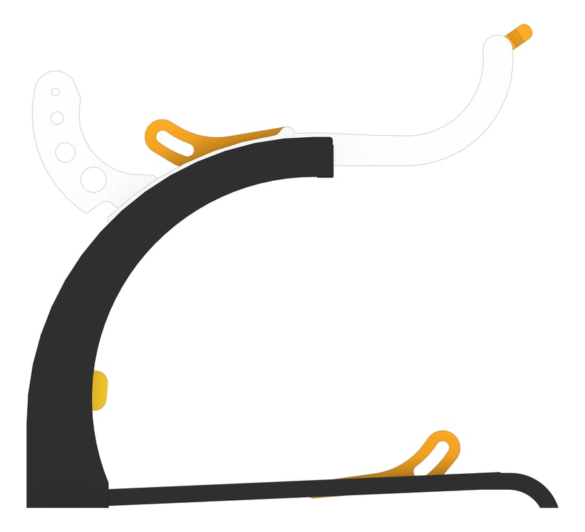 Front Image of Rack Bicycle FiveAtHeart Arc SingleSided