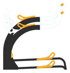 Front Image of Rack Bicycle FiveAtHeart Arc SingleSided Staggered