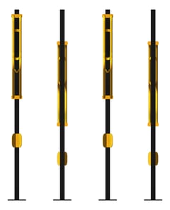 Left Image of Rack Bicycle FiveAtHeart Cradle SilverBulletFrame