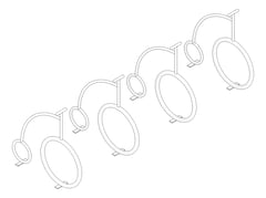 3D Documentation Image of Rack Bicycle FiveAtHeart PennyFarthing