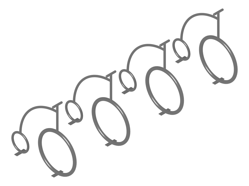 Rack Bicycle FiveAtHeart PennyFarthing