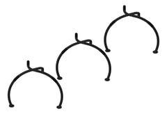 3D Presentation Image of Rack Bicycle FiveAtHeart Wishbone 45Degree