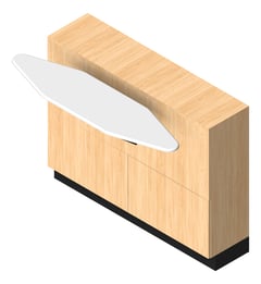 3D Presentation Image of Locker ChangeRoom FiveAtHeart IronMaidenTrim