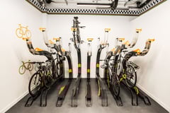 FiveAtHeart_ArcSingleSidedStaggered_1.jpg Image of Rack Bicycle FiveAtHeart Arc SingleSided Staggered