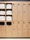 FiveAtHeart_TowelStation_1.jpg Image of Locker ChangeRoom FiveAtHeart TowelStation