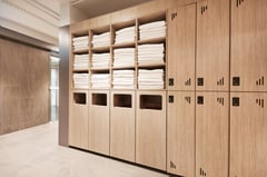 FiveAtHeart_TowelStation_2.jpg Image of Locker ChangeRoom FiveAtHeart TowelStation