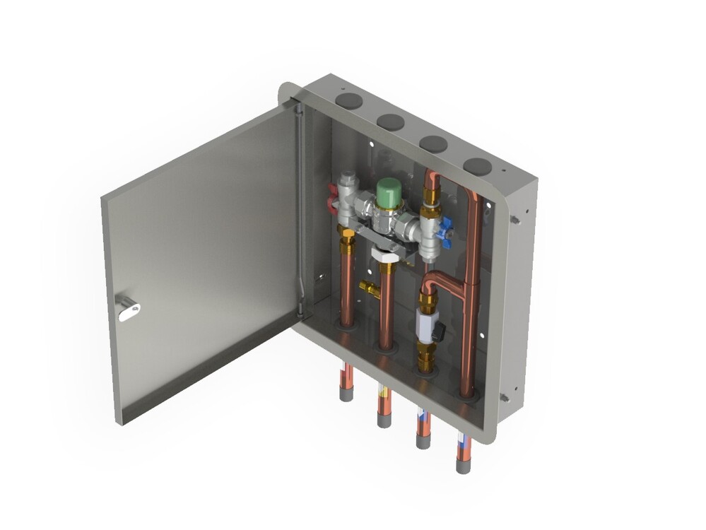 Navigate to Cabinet Wall GalvinEngineering CliniMix LeadSafe UniversalDoor ColdBypass