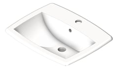 3D Shaded Image of Basin CounterTop GalvinEngineering SelnovaSquare