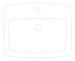 Plan Image of Basin CounterTop GalvinEngineering SelnovaSquare