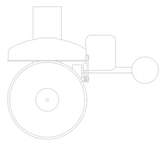 Plan Image of Basin SafetyWashStation GalvinEngineering GalvinSafeAxion BodySpray
