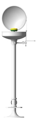 Front Image of Basin SafetyWashStation GalvinEngineering GalvinSafeAxion Pedestal