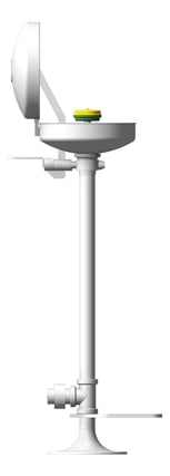 Left Image of Basin SafetyWashStation GalvinEngineering GalvinSafeAxion Pedestal