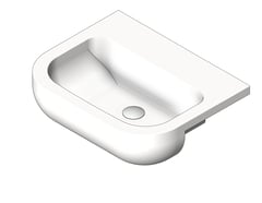 3D Shaded Image of Basin SemiRecessed Galvin GalvinAssist 550