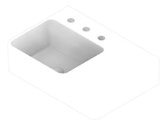 3D Documentation Image of Basin WallHung GalvinEngineering GalvinAssist Left