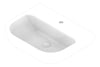 3D Documentation Image of Basin WallHung GalvinEngineering GalvinAssist NoOverflow 550mm