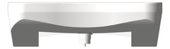 Front Image of Basin WallHung GalvinEngineering GalvinAssist NoOverflow 650mm