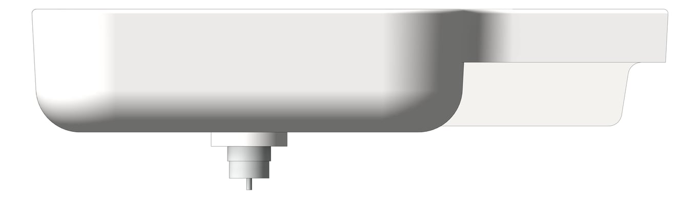 Front Image of Basin WallHung GalvinEngineering GalvinAssist NoOverflow Left