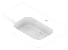 3D Documentation Image of Basin WallHung GalvinEngineering GalvinAssist NoOverflow Right