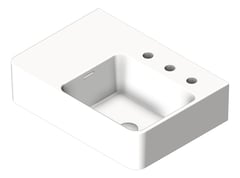 3D Shaded Image of Basin WallHung GalvinEngineering GalvinAssist Right