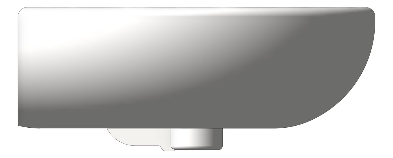 Left Image of Basin WallHung GalvinEngineering KoloRekord 50cm