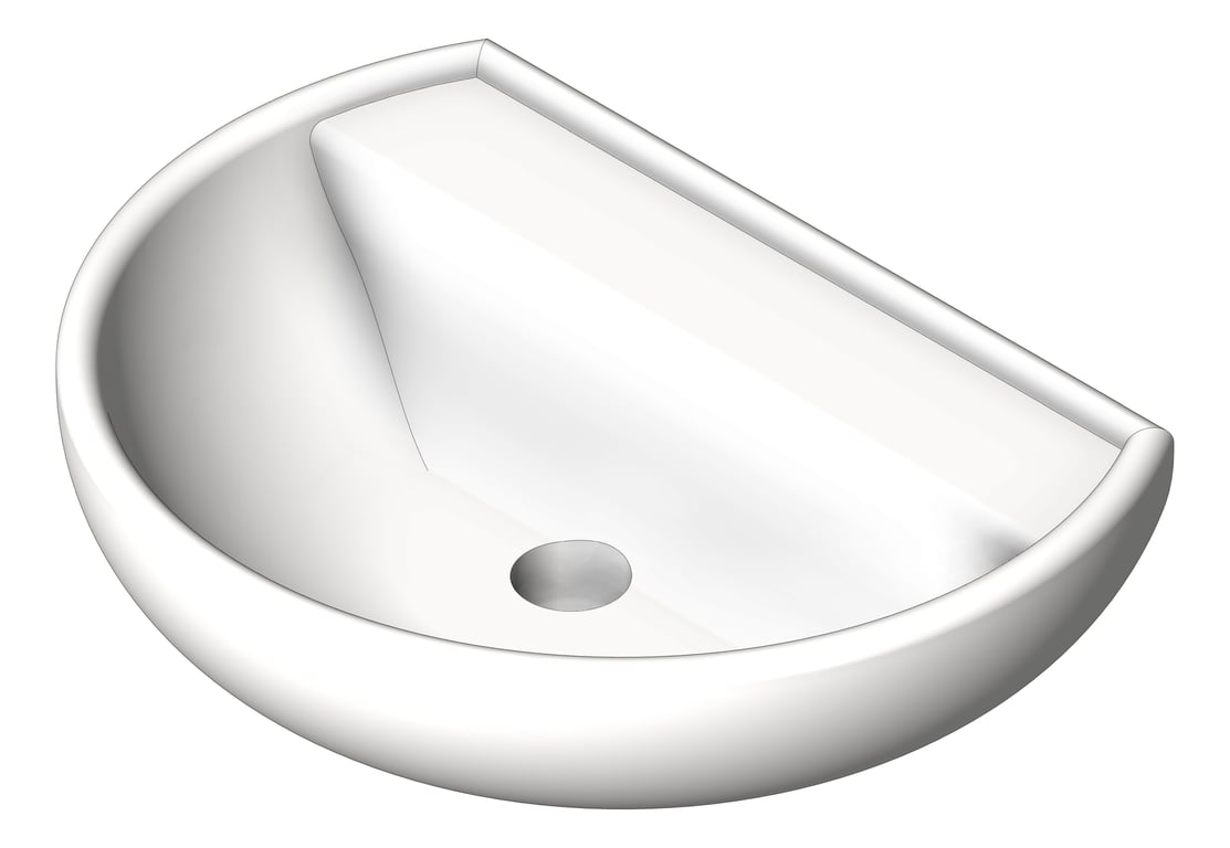 Image of Basin WallHung GalvinEngineering KoloRekord 60cm