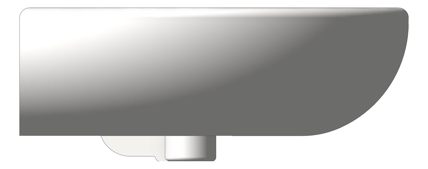 Left Image of Basin WallHung GalvinEngineering KoloRekord 60cm