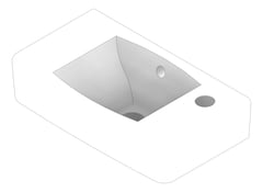 3D Documentation Image of Basin WallHung GalvinEngineering SelnovaCompact Right