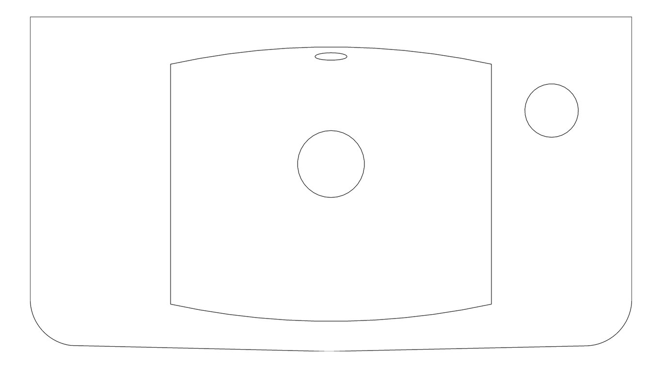 Plan Image of Basin WallHung GalvinEngineering SelnovaCompact Right