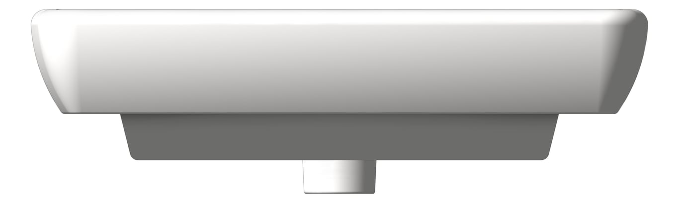 Front Image of Basin WallHung GalvinEngineering SelnovaSquare 60cm