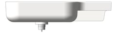 Front Image of Basin WallHung Galvin GalvinAssist Accessible Left