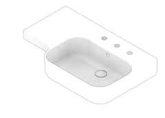 3D Documentation Image of Basin WallHung Galvin GalvinAssist Accessible Right