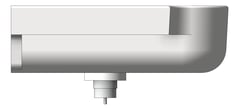Left Image of Basin WallHung Galvin GalvinAssist Accessible Right