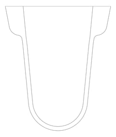 Plan Image of Shroud WallHung GalvinEngineering KoloRekord