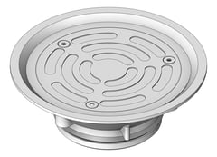 3D Shaded Image of Drain Floor GalvinEngineering SlipSafe Vinyl Bolted