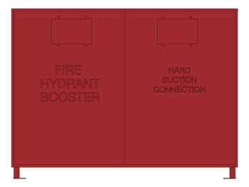 Front Image of Cabinet Booster Galvin StorzSuctionRiser