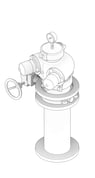 3D Documentation Image of DualBooster Galvin 150mmPipe WAandNT