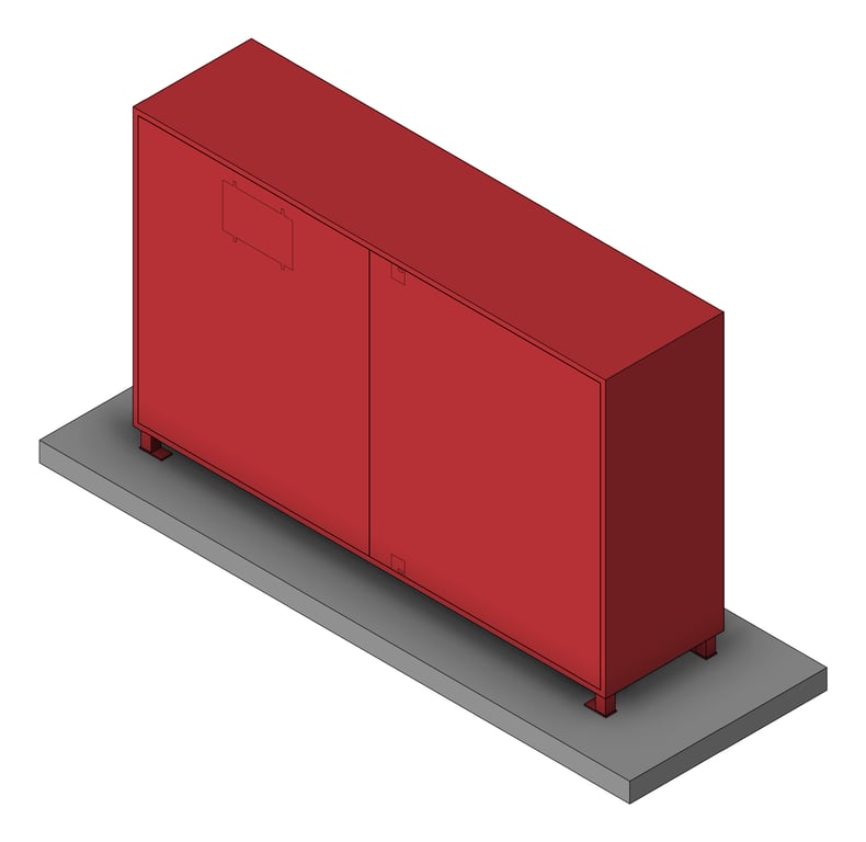 DualBooster Hydrant Galvin SuctionRiser Cabinet