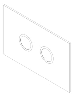 3D Documentation Image of FlushPlate Wall GalvinEngineering GalvinAssist
