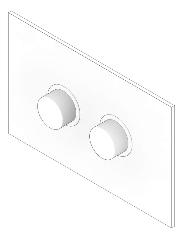 3D Documentation Image of FlushPlate Wall GalvinEngineering GalvinAssist Accessible
