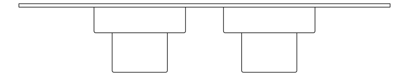 Plan Image of FlushPlate Wall GalvinEngineering VandalResistant Dual