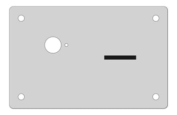 Front Image of Plate Wall Galvin Flowmatic Sensor Bluetooth